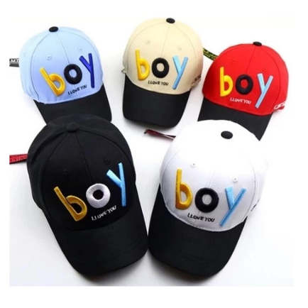 TOPI ANAK Bordir BOY / TOPI ANAK BORDIR BOY