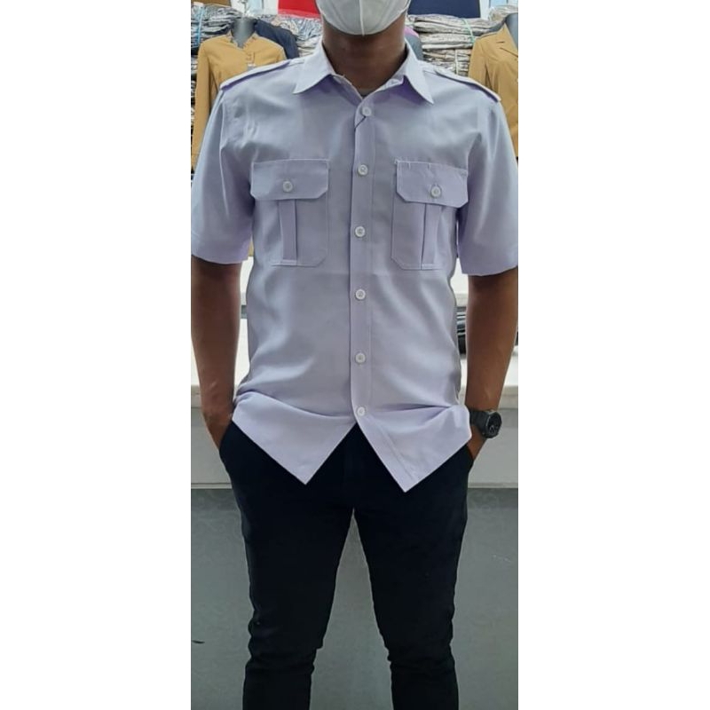 Baju/Atasan Putih Pria PDH PNS PPPK
