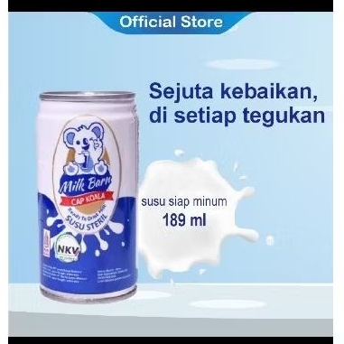 

susu steril cap koala 189ml