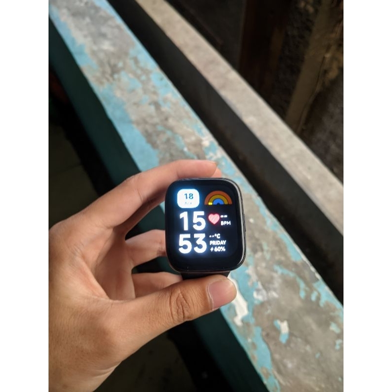 smartwatch Redmi 3 active / smartwatch second / barang bekas