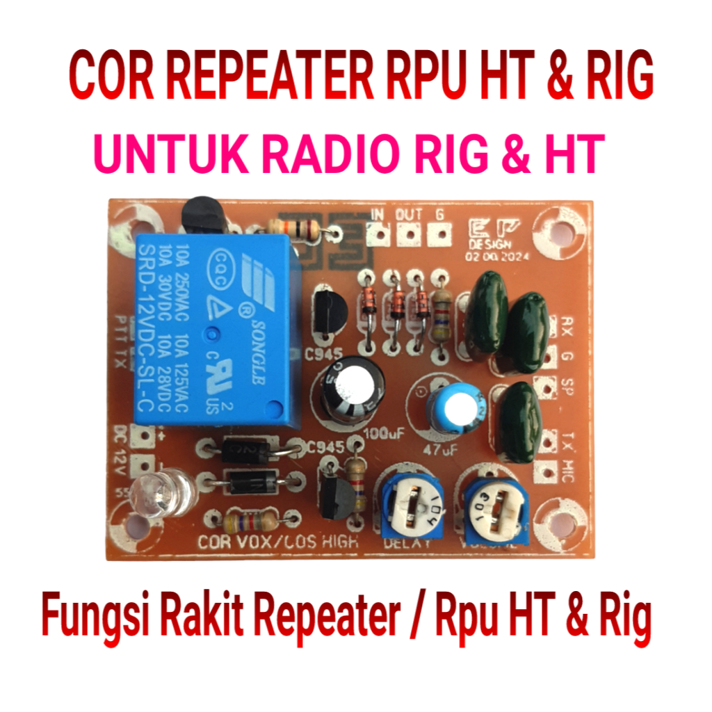 COR RPU - COR REPEATER - INTERFACE RPU - RADIO PANCAR ULANG - COR RADIO REPETER
