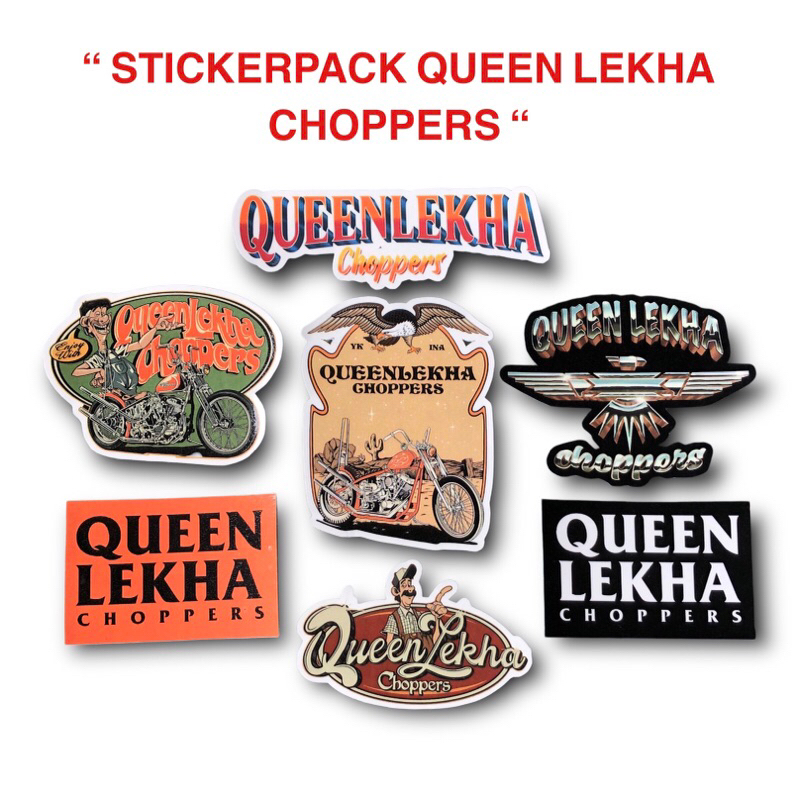 

Stickerpack Queenlekha Choppers YK