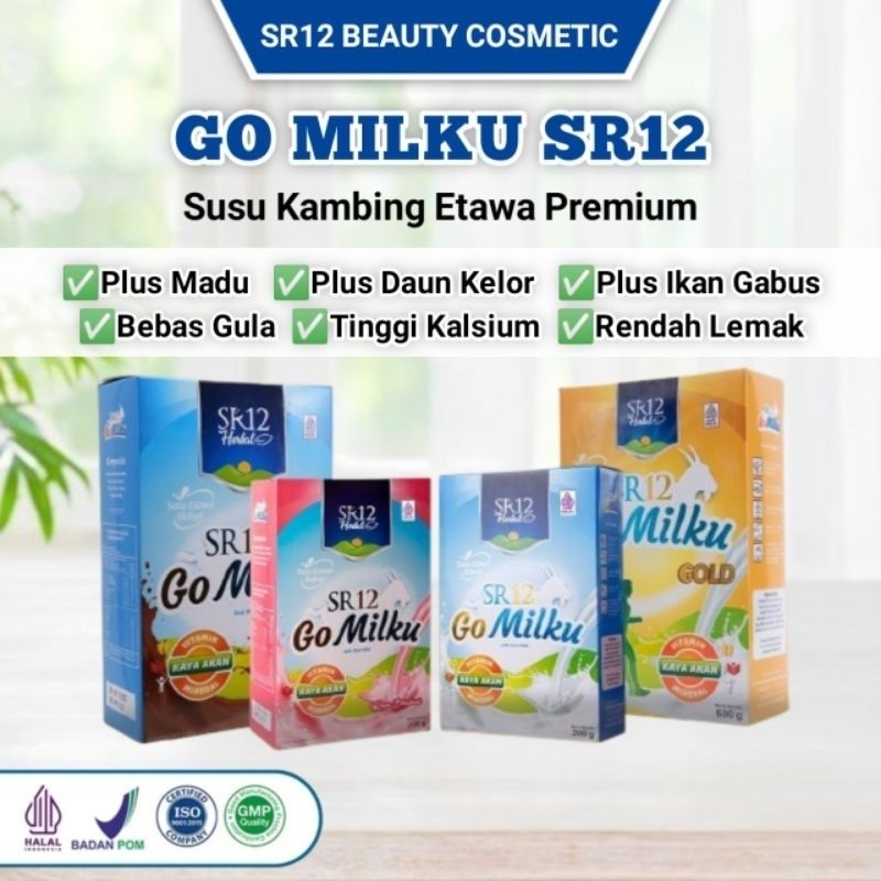 

°° SUSU GO MILKU SR12 SUSU ETAWA SUSU KAMBING SUSU PREMIUM ORIGINAL-susu kesehatan herbal