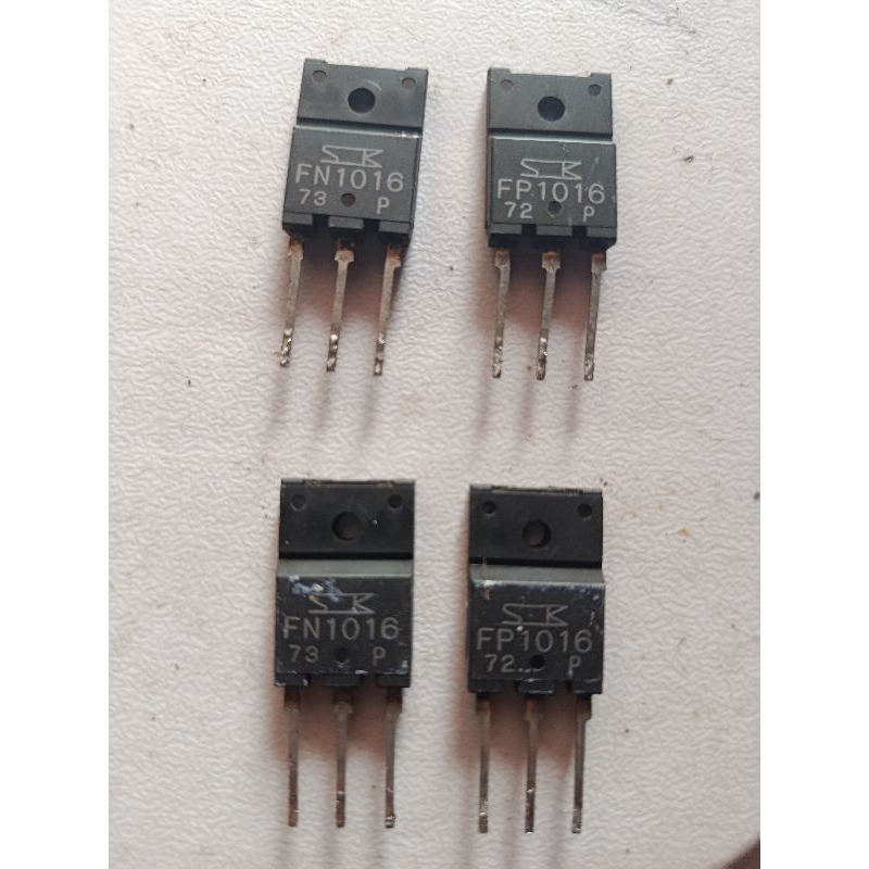 TRANSISTOR DARLINGTON SEPASANG FN1016 & FP1016 CABUTAN AIWA ORIGINAL