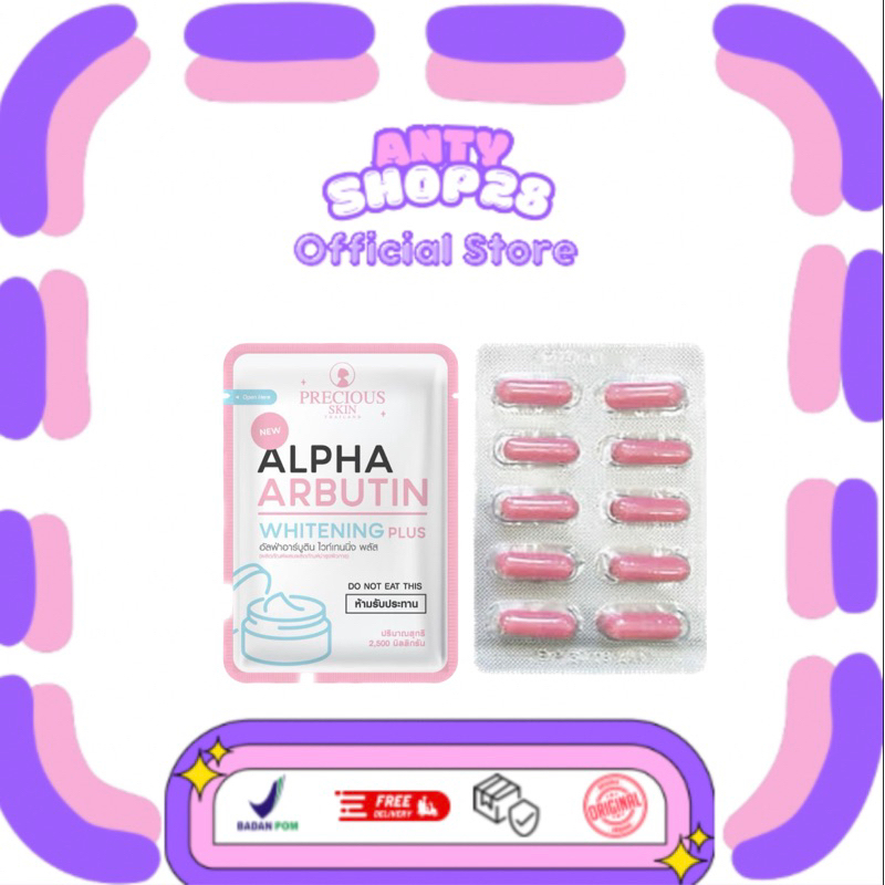 ALPHA ARBUTIN KAPSUL