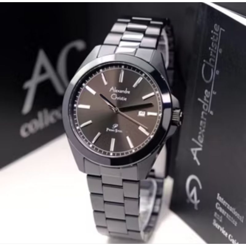 Promo Jam Tangan Arloji Pria / Cowok Cowo Alexander / Alexandre Christie Christi Kristi AC 1015 MD A
