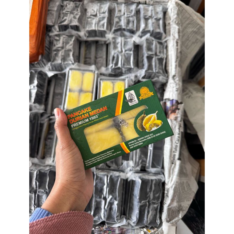 

Pancake Durian isi 4 Premium