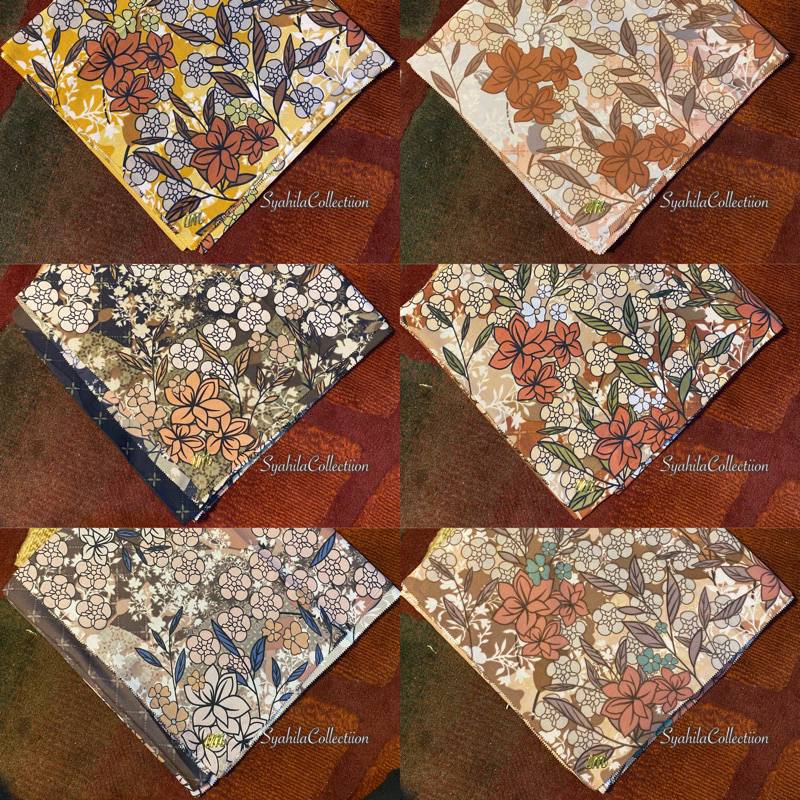 SEGIEMPAT MOTIF UMAMA SCARF