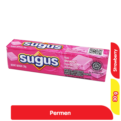 

Sugus Stick Permen Lunak Stroberi 30 g