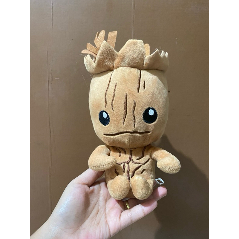 Boneka Karakter Groot size 18cm / Boneka Groot / Boneka Pohon Groot