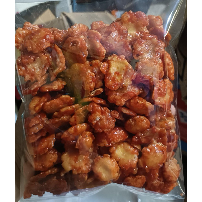 

Emping melinjo pedas manis 250gr