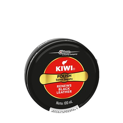 [ORI] Kiwi Shoe Polish Semir Sepatu Hitam 100ml / Semir Sepatu Hitam 100ml