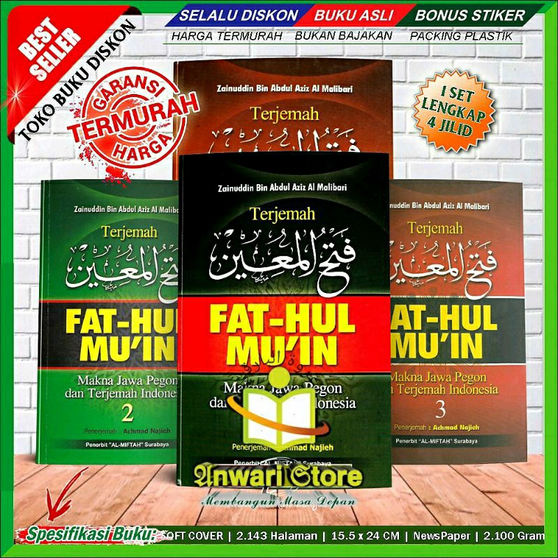 Terjemah kitab Fathul muin perjilid - Terjemah Fathul muin 4 Jilid