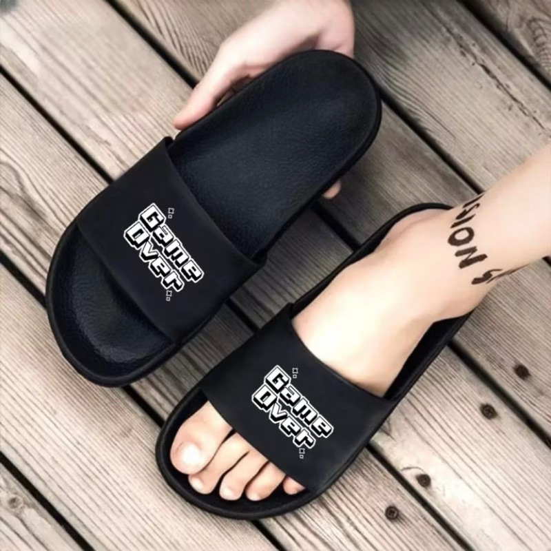 Sandal Slop Pria Wanita Eva/Sandal Slide Slop UPPER LOKE SISTEM/Sandal Distro Original size Sendal K