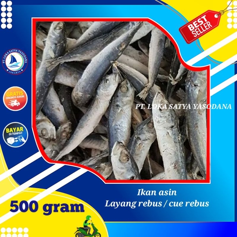 

ikan asin layang rebus super 500gram