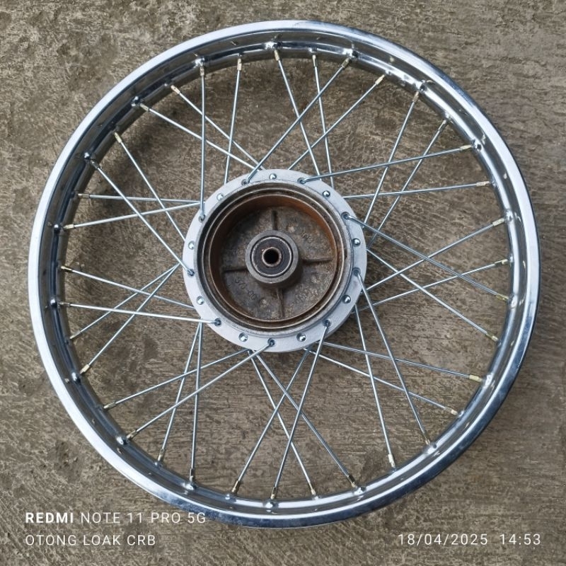 Velg belakang Yamaha Kecil Jupiter Z lama / Vega R lama / F1zr / Force / F1z / Crypton