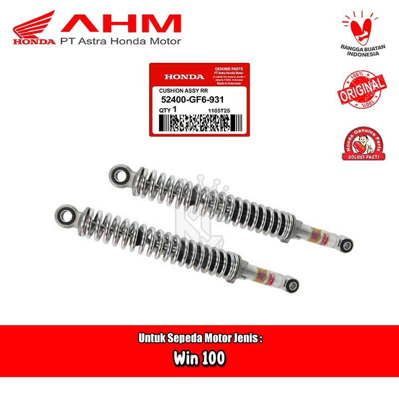 Shock Breaker Sok Belakang Honda Win 100 Original AHM 52400-GF6-931