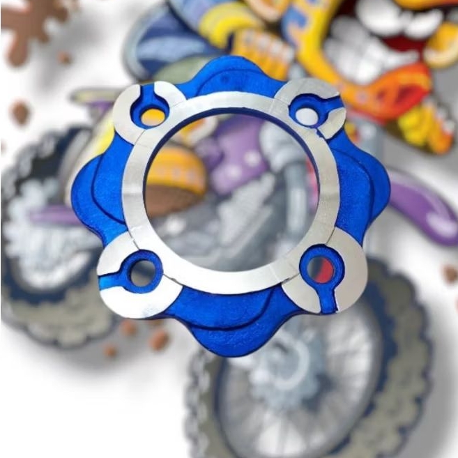 Pemanis gear belakang Yamaha cnc alumunium pnp