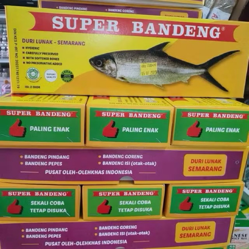 

Ikan Super Bandeng presto duri lunak khas semarang
