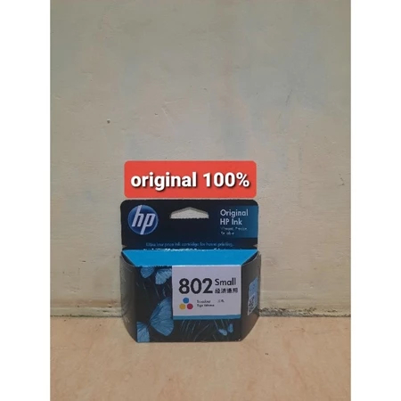 Tinta Cartridge Original HP 802 Colour For Deskjet 1000,1010,1050,1510