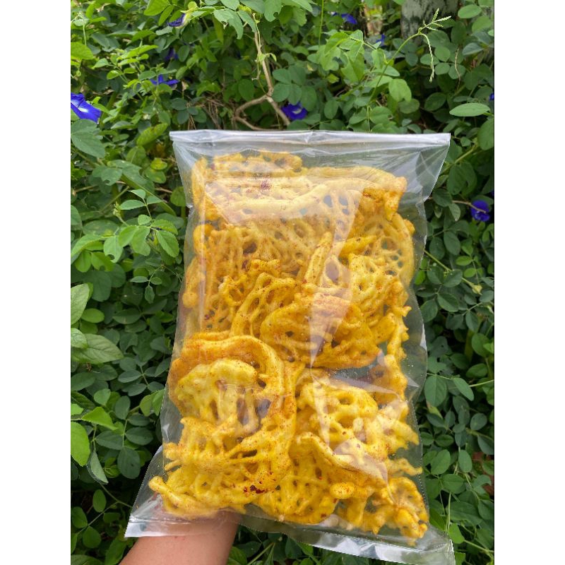 

sebring krupuk mie .pedas (1/4 kg)