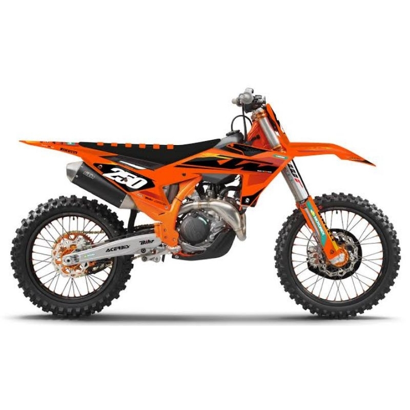 KTM ENDURO EXC-F KTM SIX DAYS 250 300 450 500 CUSTOME DECAL STICKER PREMIUM FULL BODY