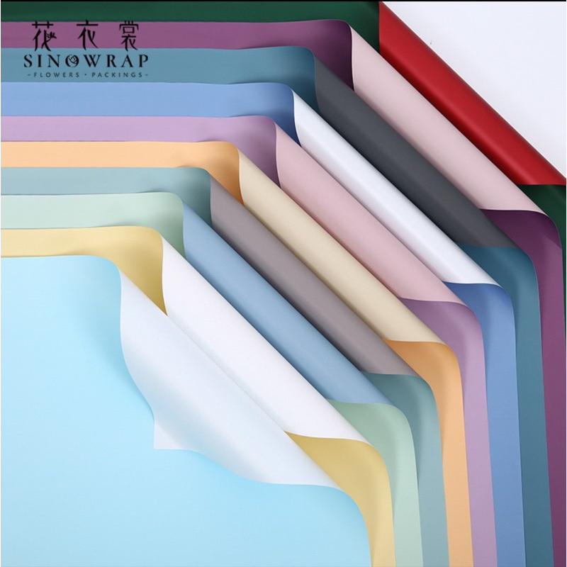 

D3v!! (20 LEMBAR) KERTAS BUNGA / FLOWERS PAPER / KERTAS BUKET BI COLOR 2in1