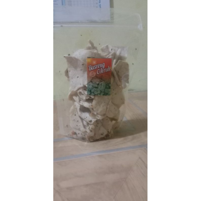 

Basreng cikruh daun jeruk125gr#Basreng viral#Basreng termurah#Basreng daun jeruk