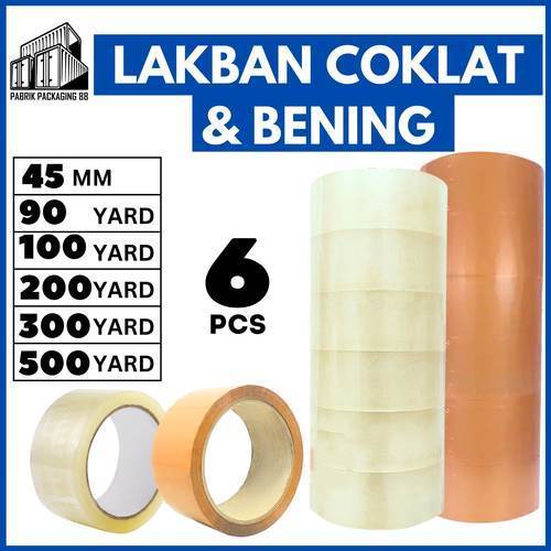

LAKBAN OPP 135/200/500 m ( BENING/COKLAT)