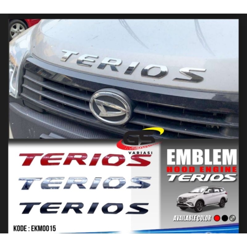 Emblem Kap mesin Terios