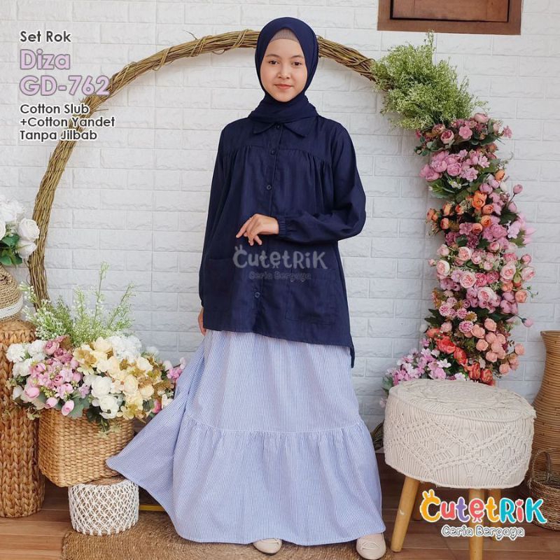 READY  SETELAN ROK ANAK KEKINIAN/SETELAN ROK REMAHA TERBARU/SETELAN ANAK REMAJA/SETELAN ANAK REMAJA 