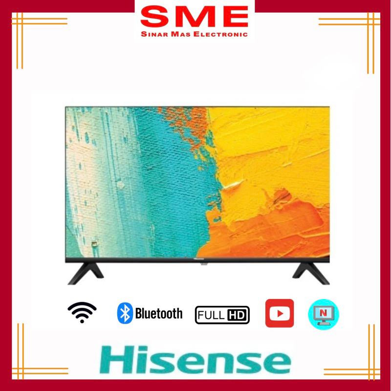 LED HISENSE 40” SMART TV, FHD