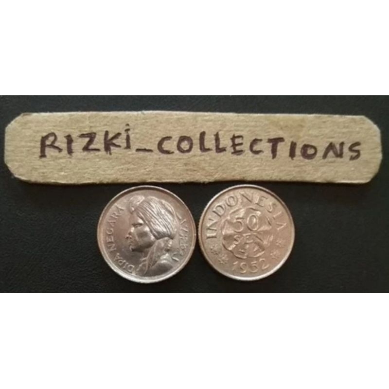 Koin 50 sen diponegoro