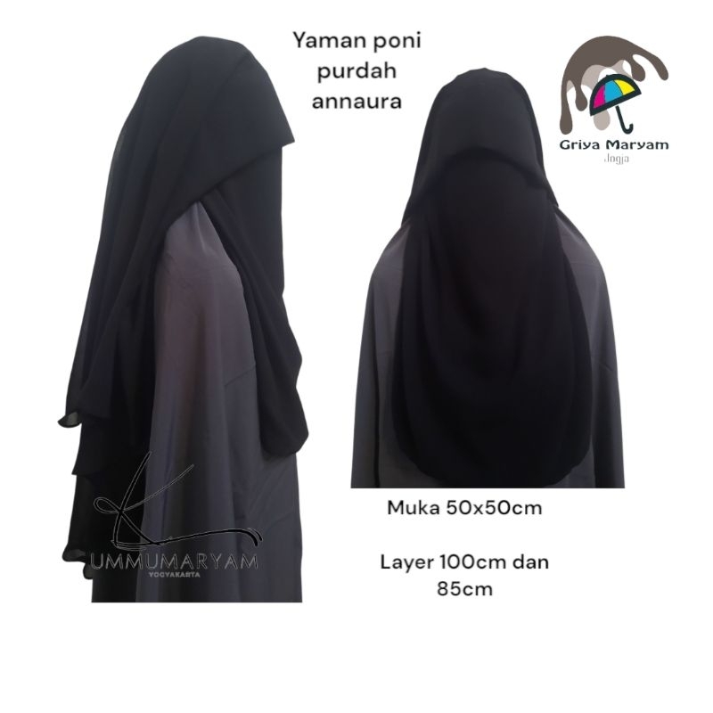 cadar yaman poni purdah