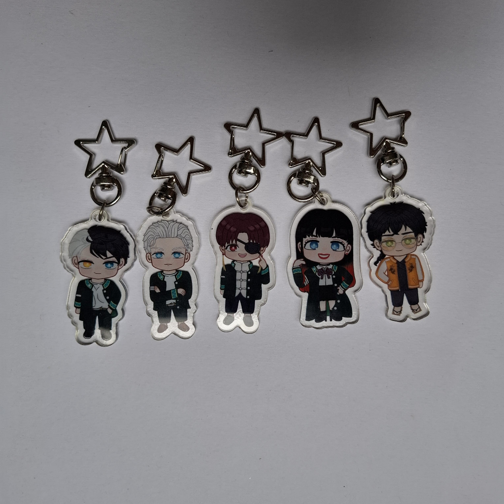 Wind Breaker acrylic keychain series - Haruka, Hayato, Hajime, Jo Togame, Tasuku | Biubew