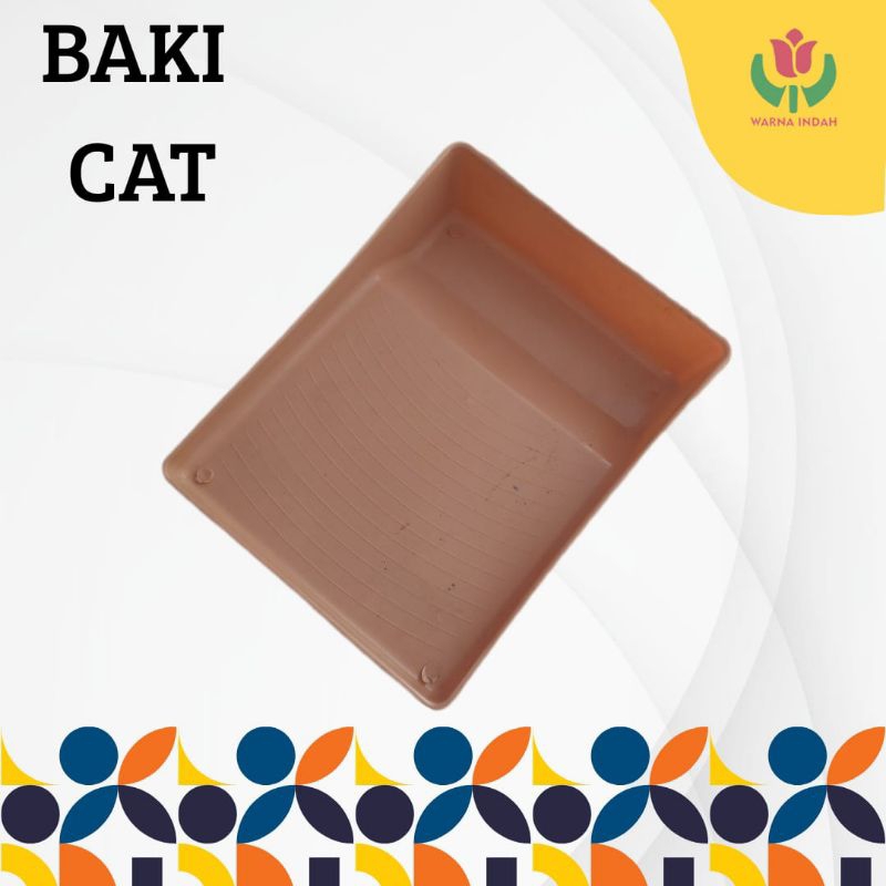 BAK CAT | BAKI CAT | KUALITAS BAGUS DAN BAHAN TEBAL| WADAH CAT TEMBOK