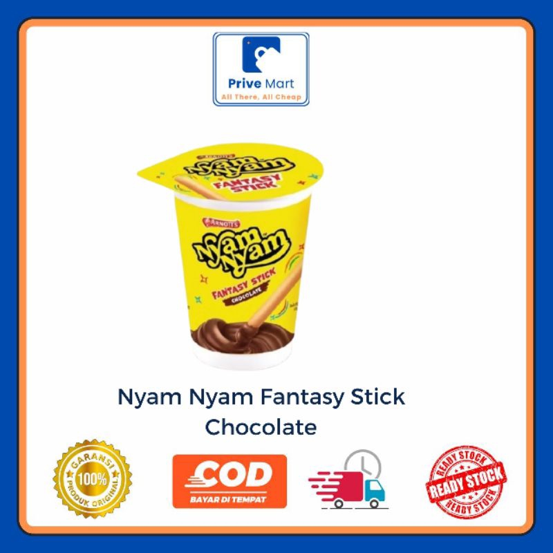 

Nyam Nyam Fantasy Stick Chocolate 25g Prive Mart