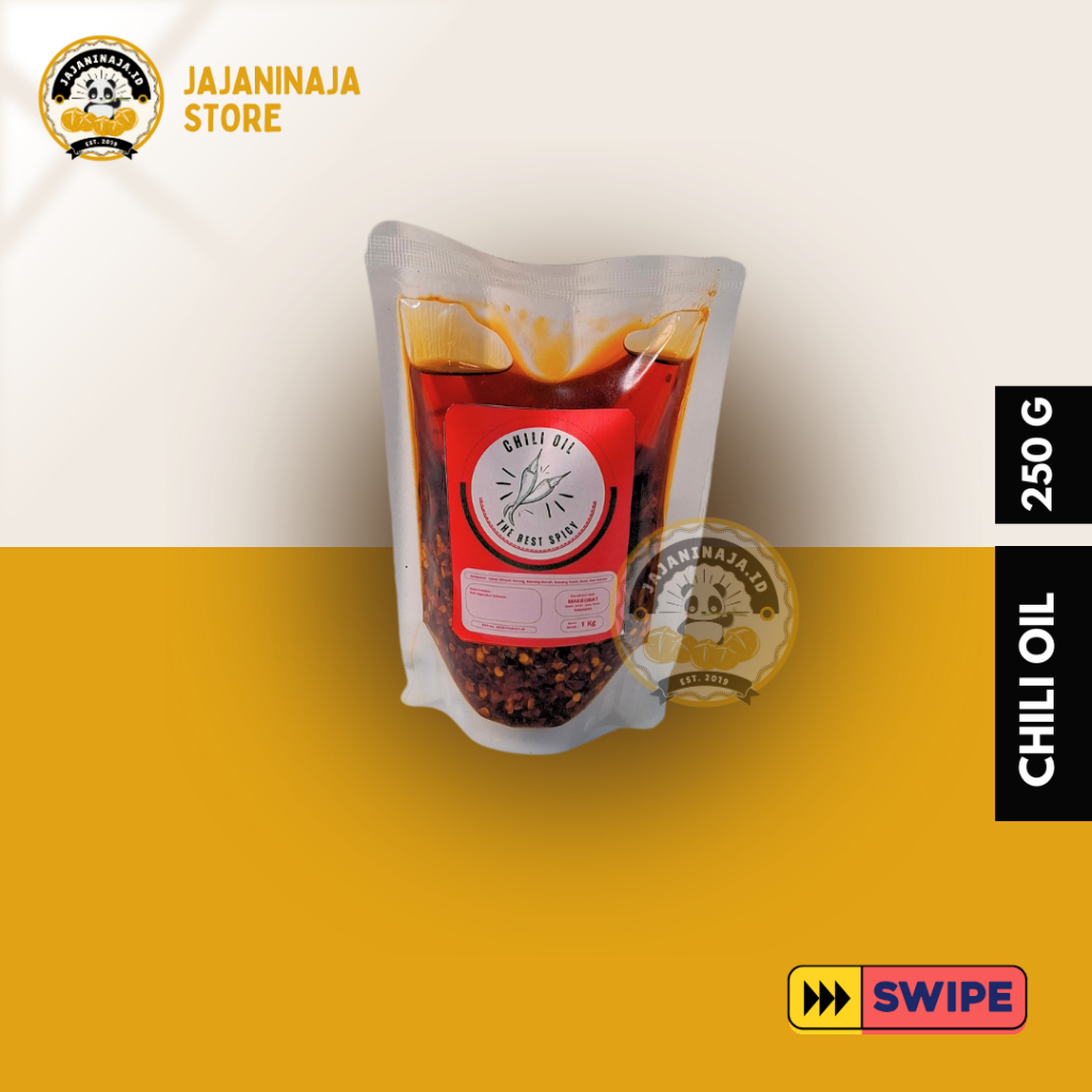 

250g Chili Oil Minyak Cabai ORIGINAL Cabai Teja Ekstra HOT