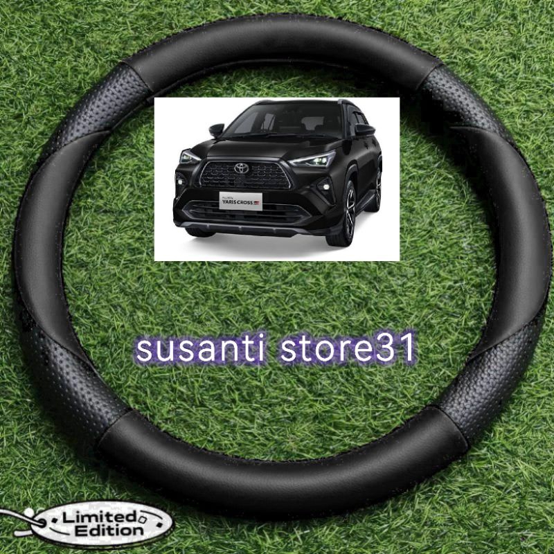 sarung stir mobil yaris cros,cover stir yaris cros