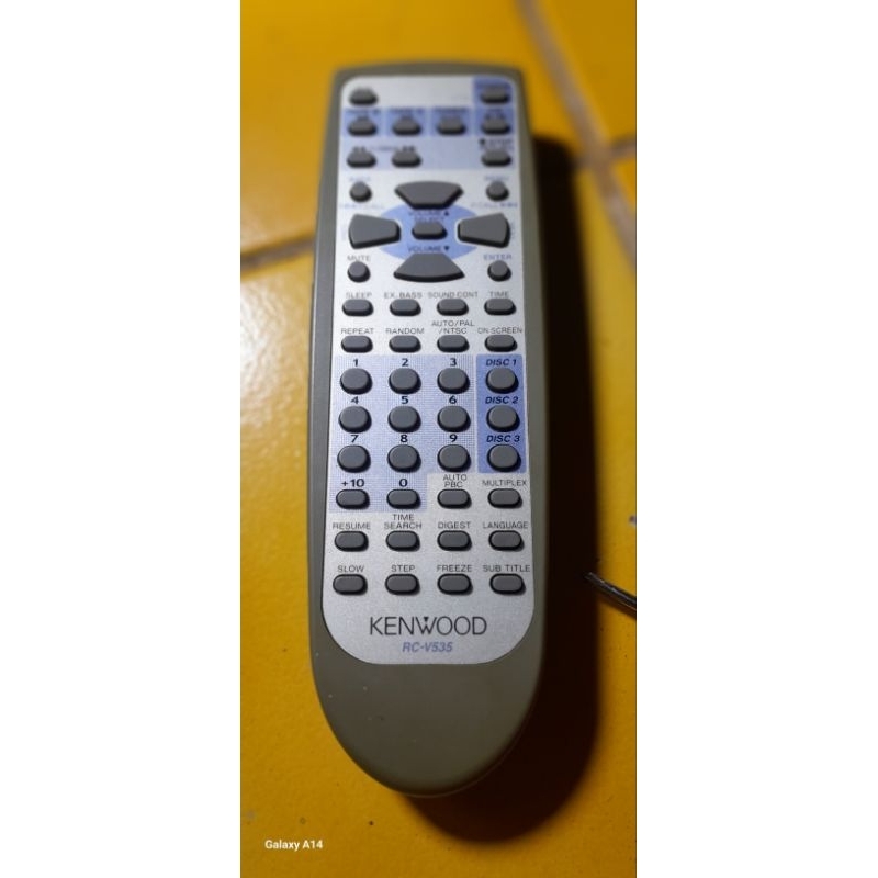 remote tape audio KENWOOD