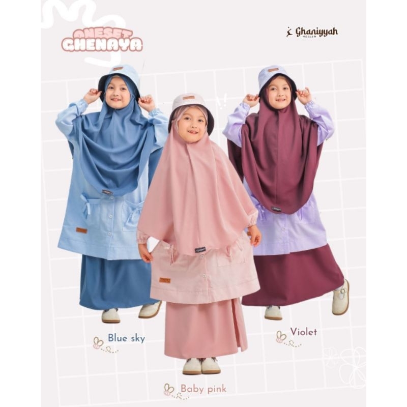 One Set Ghenaya by Ghaniyyah Moeslem Kids
