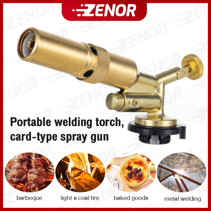 Kepala Flame Gun Torch Kuningan Pemantik - Portable Gas Torch Kepala Gas Flame Gun Torch Kuningan