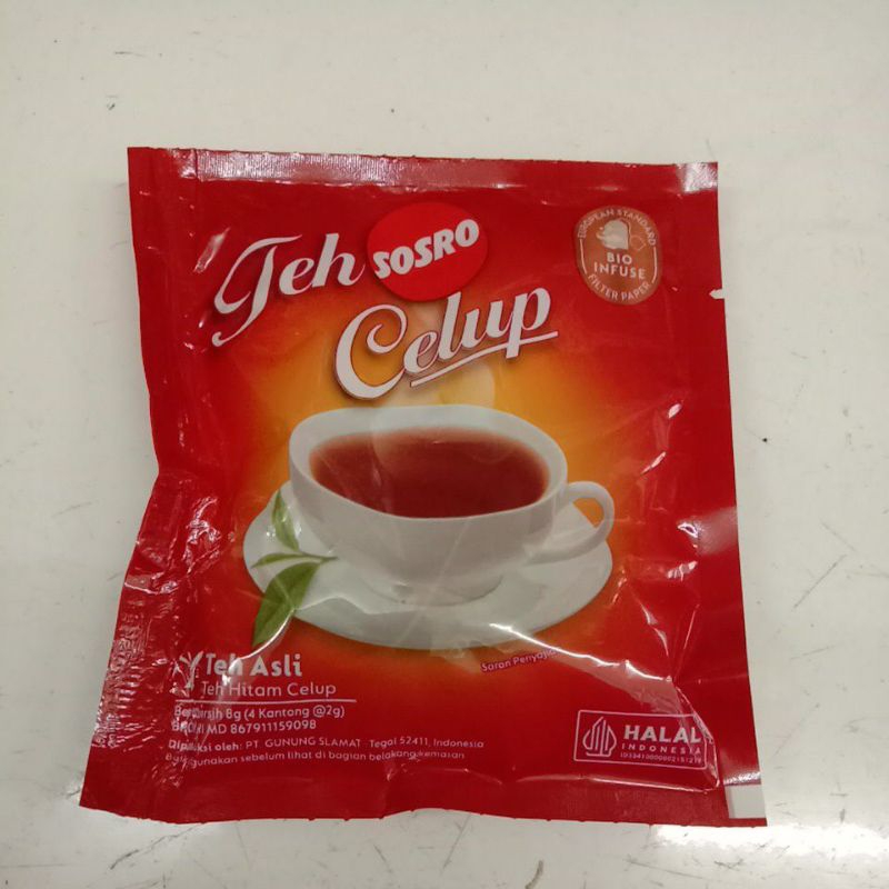 

Teh Sosro Celup 4's