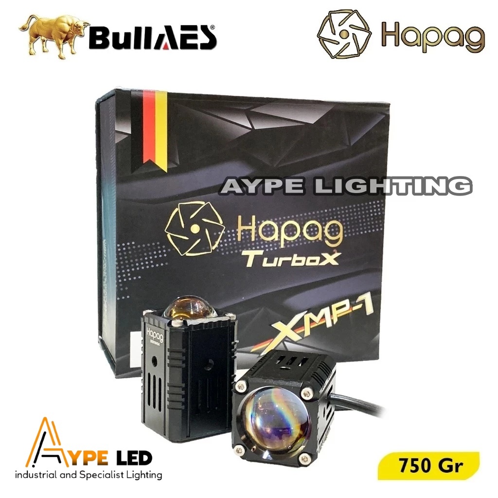 Lampu Tembak Sorot Mini Laser Hapag X1 XMP-1 Plus 20 watt Bluelens X1 Hapag 1 Mata