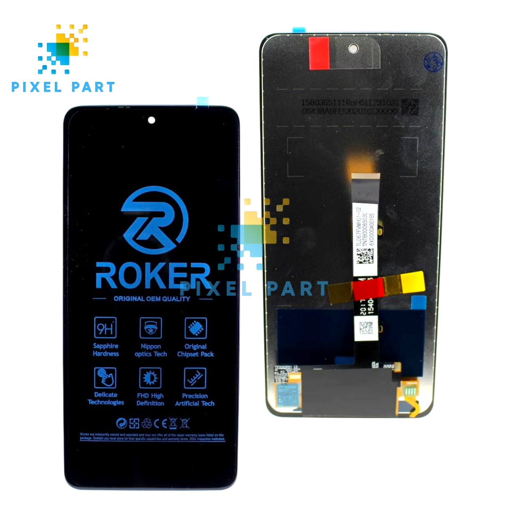 ROKER - Lcd Untuk Poco X3 Pro / X3 Nfc Oem 100% Original Fullset Cash On Delivery COD
