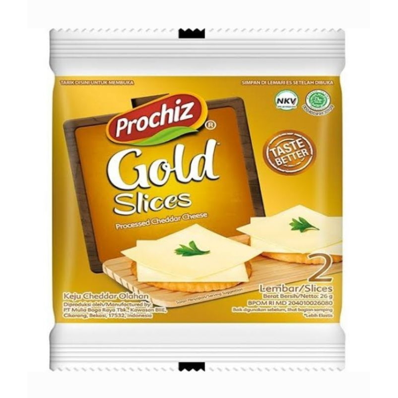 

PROCHIZ GOLD SLICE - 8 pcs