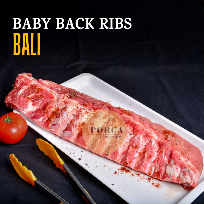 

Backribs Daging Iga Babi Bali Pork Back Ribs