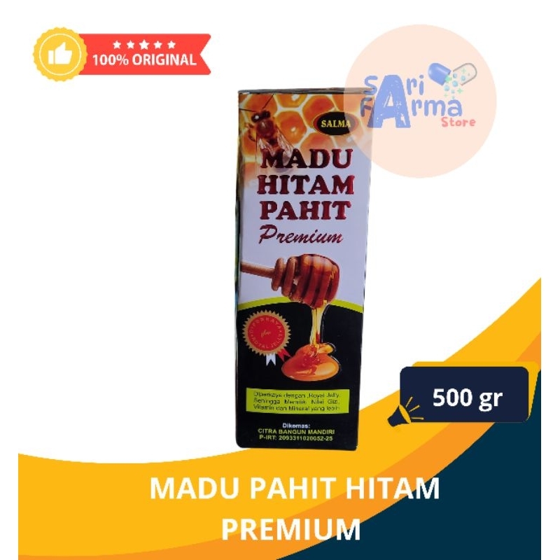 

Madu Hitam Pahit Premium Salma 500 gram