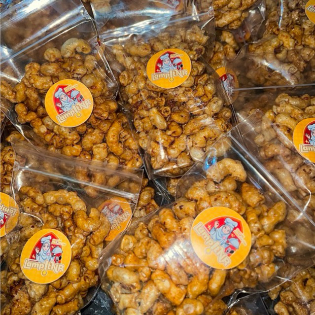 

MAKRONI NYOSS BACEM BAWANG PUTIH CEMILAN KERUPUK ENAK