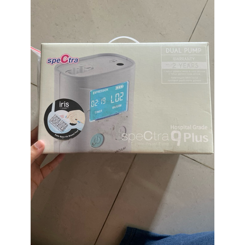 spectra 9 plus dual pump second